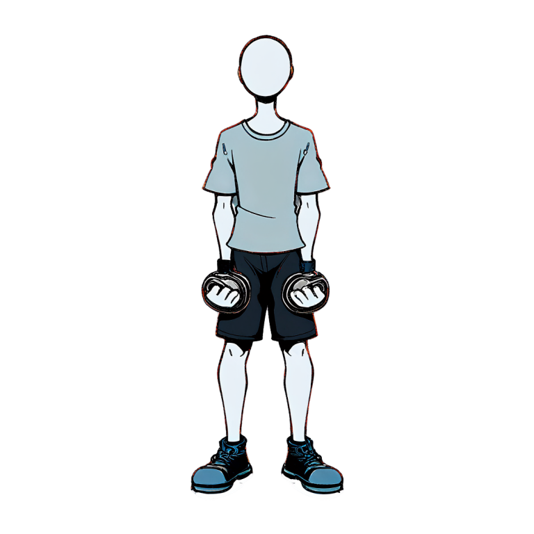 Farmer’s Carry, drawn in position