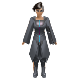 The paper-doll avatar on the lean build